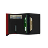 Secrid Slimwallet Matte Black& Red
