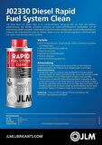 JLM Hızlı ve Komple Dizel Yakıt Sistemi Temizleyici 500ml.