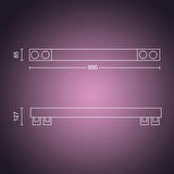 Philips Hue Centris 4lü Spot Tavan Lambası Siyah - 915005928701