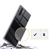 Gpack Samsung Galaxy Note 10 Plus Kılıf Süper Silikon Yumuşak Arka Koruma