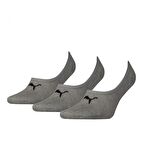 PUMA FOOTIE 3P UNİSEX BABET ÇORAP 90693003 GRİ