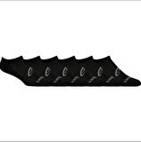  Asics 6PPK İNVİSİBLE SOCK Unisex  Siyah Çorap - 135523V2-0904