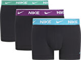 Erkek Nike Marka Logolu Elastik Bantlı Günlük Kullanıma Uygun Renkli Bantlı Boxer 0000KE1008-EWQ