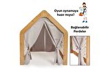 Çocuk Oyun Evi / Çadırı - Naturel / 3-6 Yaş