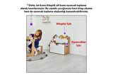Minera Turna Ahşap 0-4 Yaş Çocuk Çok Amaçlı Montessori Oyuncak Toplama ve Kitaplık Ünitesi
