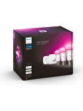 Philips Hue WCA 9-75W E27 Renkli Akıllı Ampul 3'lü Başlangıç Seti (Butonlu) OUTLET