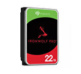 SEAGATE 22 TB 3.5" IRONWOLF PRO SATA3 7200RPM 512MB ST22000NT001 (5 YIL TÜRKİYE GARANTILI)