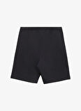 LVGMS5S801UB1-FLEE Siyah Lastikli Bel Normal Kalıp Erkek Şort