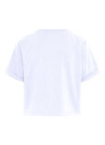 Calvin Klein Jeans Bisiklet Yaka Baskılı Beyaz Kadın T-Shirt LV047AB814YAA