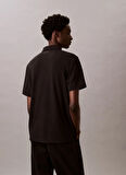 Calvin Klein Siyah Erkek Polo T-Shirt LV04LB220GUB1_SS STRIPE STRECH JACQ