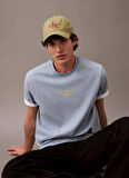 Calvin Klein Jeans Mavi Erkek T-Shirt LV04RB824GCFF SS ACID WASH 20S CN