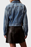 Calvin Klein Kadın Kot Ceket LV047B075G UQY