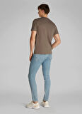 Calvin Klein Jeans Kahve Erkek T-Shirt LV040EM286RMT SS HERO MONOLOGO 30S