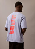 Calvin Klein Jeans Mavi Erkek T-Shirt LV04RB851GTMP SS 16S RLX VERT LOGO