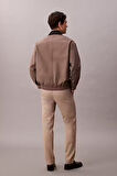 Erkek Slim Fit Esnek Kumaşlı Chino Pantolon - Bej | 35/32