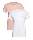 CALVIN KLEIN 2-PACK MONOLOGO SLIM TEE T-Shirt