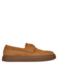 Calvin Klein Erkek Hibrit Bağcıklı Tekne Kahverengi Loafer HM0HM01892-GCX