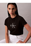 Calvin Klein Kadın Tişört-LV047B865GBLACK