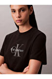 Calvin Klein Kadın Tişört-LV047B865GBLACK