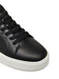 Calvin Klein Jeans CHUNKY CUPSOLE MONO LTH WN Kadın Siyah Sneaker YW0YW01872-0GM
