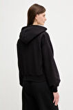 Calvin Klein Kadın Sweatshirt-LV047C216GBLACK