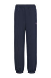 Kadın Monologo Rench Terry Jogger Eşofman Altı - Lacivert | XS
