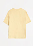 Calvin Klein Jeans Bisiklet Yaka Baskılı Sarı Erkek T-Shirt LV04RC851GRM9 SS 16S RLXD FIT CKJ G