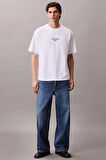 Calvin Klein Erkek Tişört-LV04RC851GWHITE