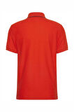 Erkek Regular Fit Kısa Kollu Polo Yaka T-Shirt - Kırmızı  | L