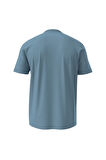 Erkek SS Smooth CTTN Solid Crewnk T-Shirt - Açık Mavi | XS