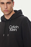 Erkek LS EU 350 Terry Kapüşonlu Sweatshirt - Siyah | S