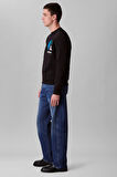 Calvin Klein Erkek Sweatshirt-LV04RC285GBLACK