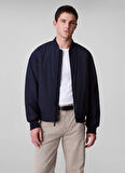 Calvin Klein Normal Mavi Erkek Ceket LV04LC513GCEF_LS SPORTSWEAR HERO BO
