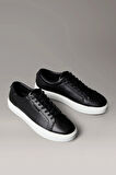 Calvin Klein Perfore Deri Bileksiz Düz Taban Erkek Sneaker HM0HM01870-0GM