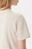 Kadın Monogram Logolu T-Shirt - Bej | M