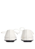 Calvin Klein Deri Beyaz Kadın Babet HW0HW02656