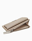 Calvin Klein Mini Monogramlı Katlanabilir 6CC Kadın Kartlık | STD