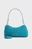 Calvin Klein Jeans RUCHED DROP SHOULDER BAG Kadın Yeşil Omuz Çantası LV04K3088G-XT6