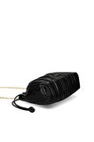 Calvin Klein Jeans Drawstring Plisse Kadın Siyah Omuz Çantası  LV04F3076G-UB1