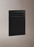 Calvin Klein Siyah Erkek Kartlık PLAQUE NS CARD CASE