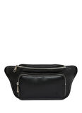 Calvin Klein Siyah Erkek Bel Çantası WEBBING STRAP WAISTBAG