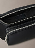 Calvin Klein Siyah Erkek Bel Çantası WEBBING STRAP WAISTBAG