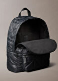 Calvin Klein Siyah Erkek Sırt Çantası PUFFER ROUND BACKPACK