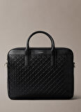 Calvin Klein Siyah Erkek Laptop Çantası EMBLEM EMBOSS COMMUTER