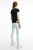 Kız Çocuk Ck İnstitutional Slim T-Shirt - Siyah | 12 Yaş