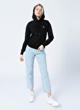 Calvin Klein Jeans Kapüşonlu   Normal Kalıp  Siyah Kadın Sweatshirt J20J213178BAE
