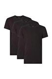 Calvin Klein 3'lü Erkek Siyah T-shirt