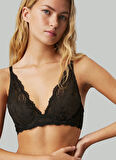 Calvin Klein Siyah Balenli Sütyen 000QF6396E CK WOMEN