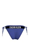 Kadın Calvin Klein Arkası Logo Şeritli Yanlardan Bağlamalı Bikini Altı KW0KW01724