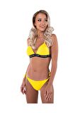 Kadın Calvin Klein Logolu Bağcıklı Kadın Slip Bikini Altı KW0KW01708